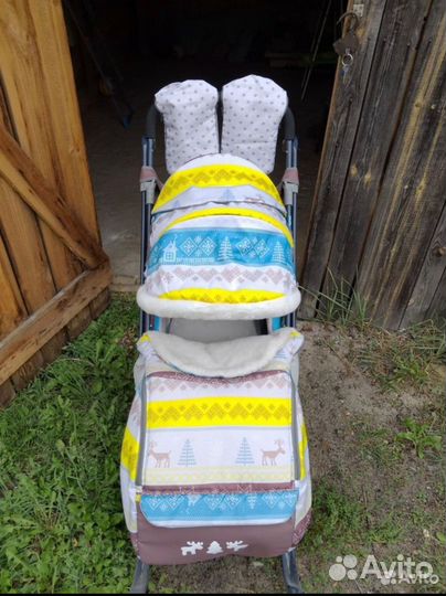 Санки коляска ника 7 3