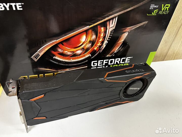 Видеокарта GTX 1080 8GB Gigabyte Turbo гарантия