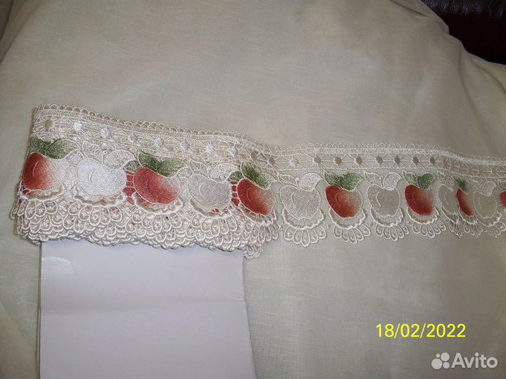 Кружево для штор на кухню