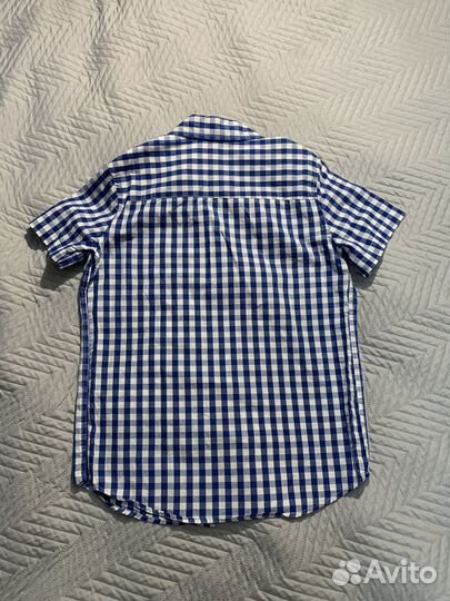 Рубашка для мальчика 134 короткий рукав