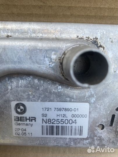 Масляный радиатор АКПП N63B44