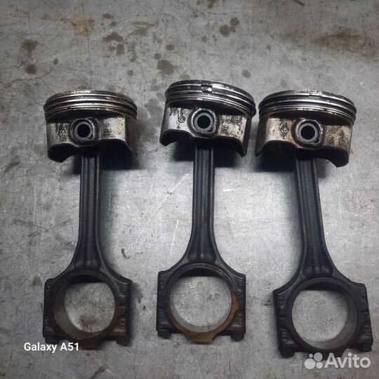 Шатуны, поршня на VAG