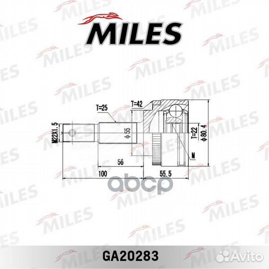 ШРУС наружный (с ABS) nissan almera N16,N15/AD