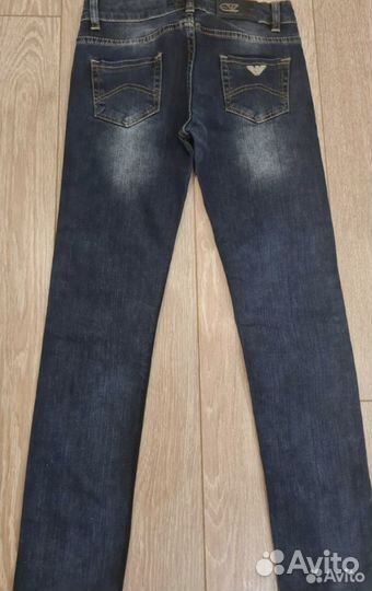 Джинсы для мальчика/девочки 140 см новые