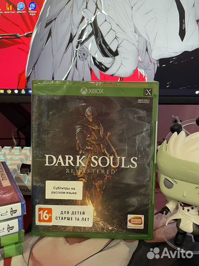 Заказали доставкой Dark souls remastered xbox