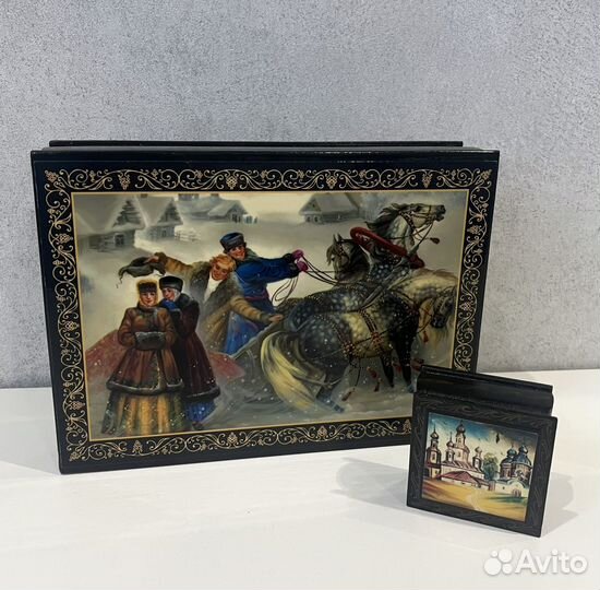 Винтажная шкатулка