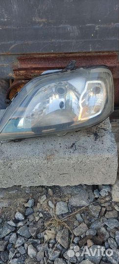 Logan фара левая