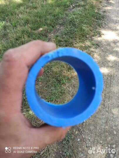 Вечные столбы. Трубы новые пнд90,толщ 8 мм, 9 м