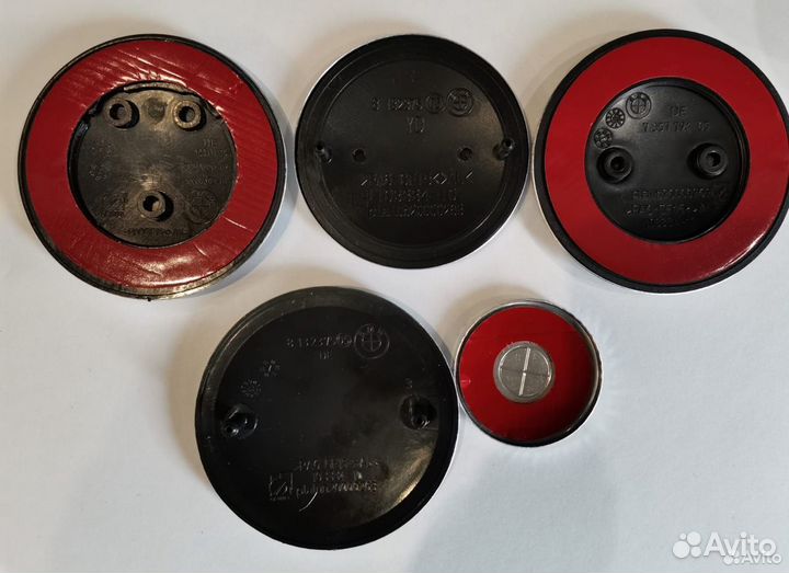 Юбилейный комплект эмблем BMW Black Edition