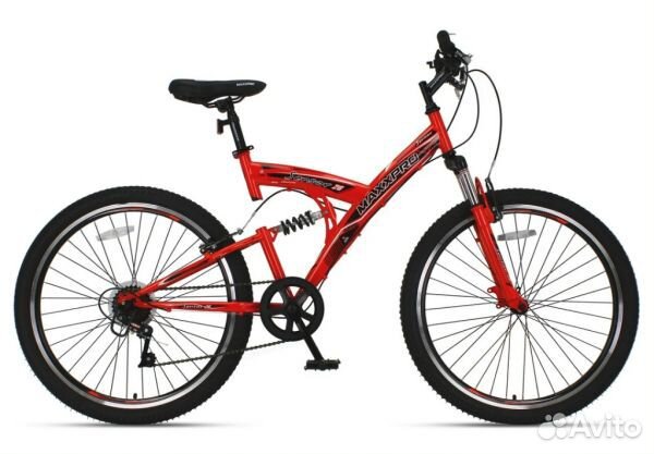 Велосипед Maxxpro Sensor 26д красно/черный
