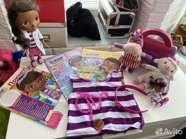 Герои мультика доктор Плюшева