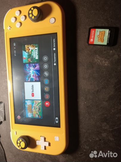 Nintendo switch lite с играми