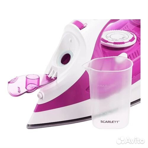 Утюг Scarlett SC-SI30K28 розовый/белый