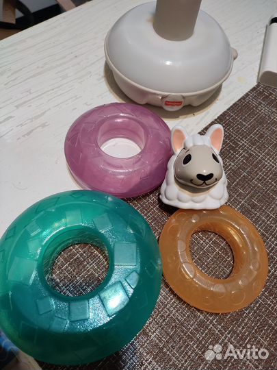Пирамидка Лама fisher price