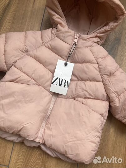 Куртка на девочку Zara 74см/92см