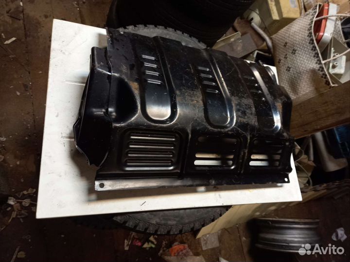 Mitsubishi l200 защита двигателя