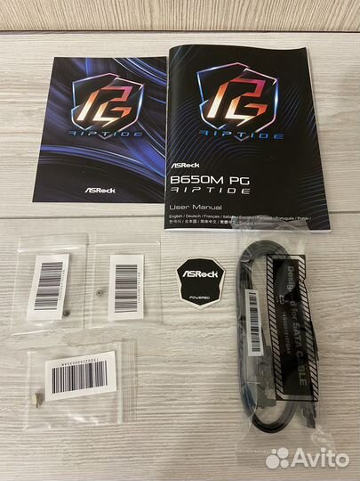 Материнская плата ASrock B650m PG riptide, новая