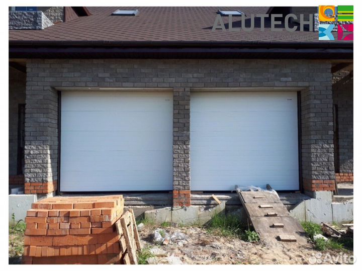 Секционные ворота alutech