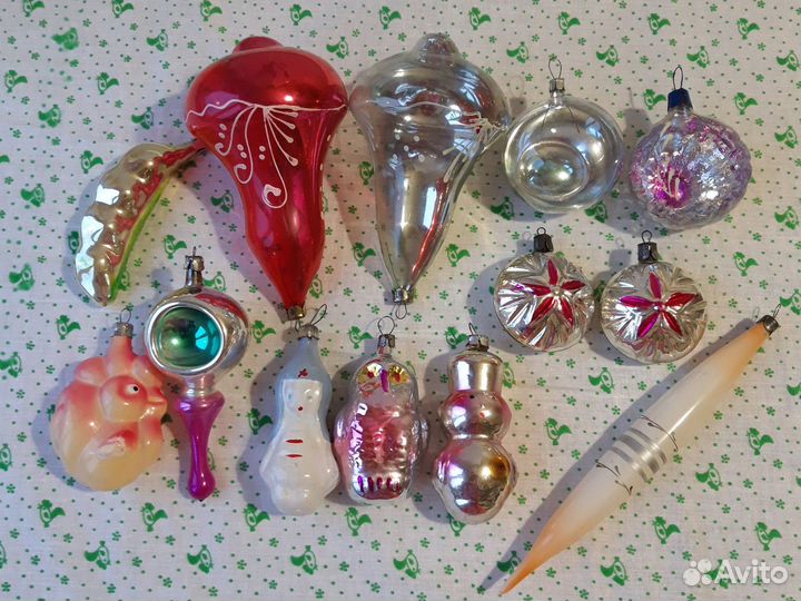 Елочные игрушки СССР