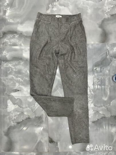 Кожаные брюки Helmut Lang