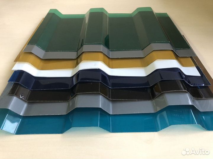 Поликарбонат профилированный 0,8 мм