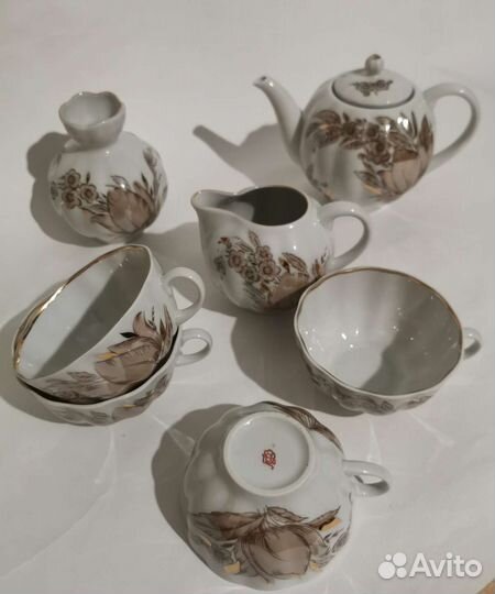 Чайный сервиз лфз фарфор