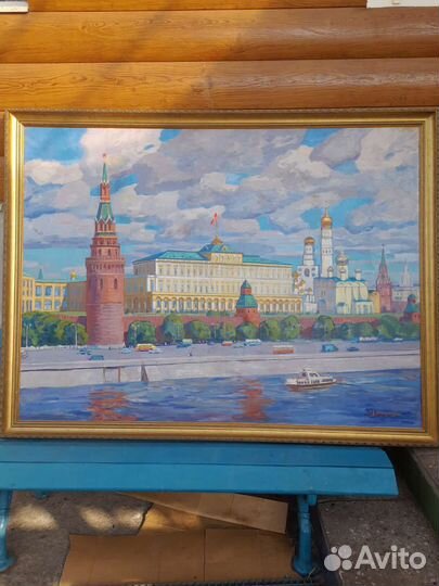 Картина кремль