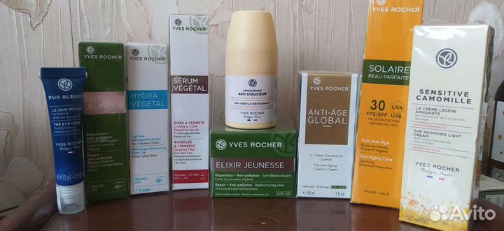 Крема, сыворотки, уход д.глаз Yves Rocher