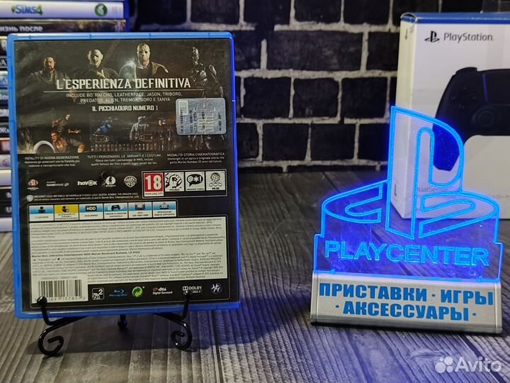 Mortal Kombat xl PS4 диск