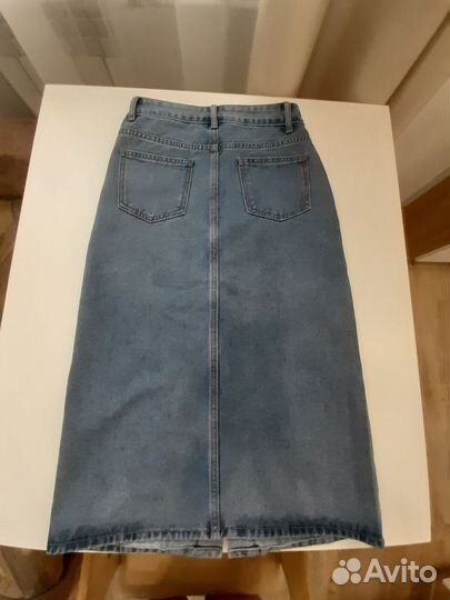 Джинсовая юбка размер 42-44
