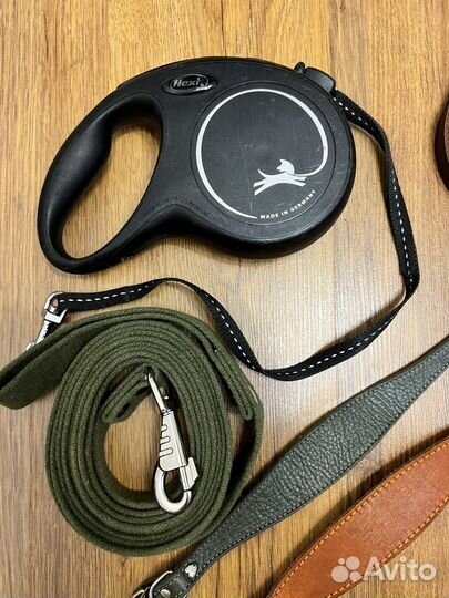 Ошейник селедка, поводок, рулетка 8м