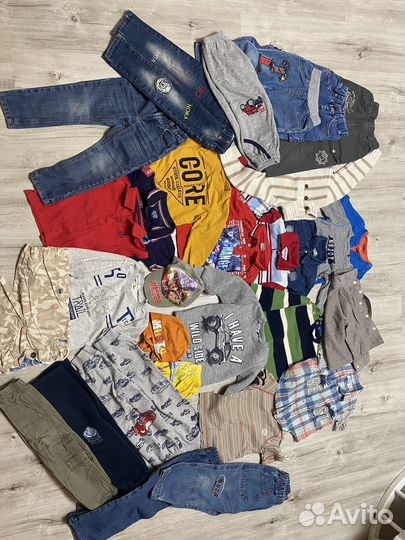 Вещи пакетом на мальчика 92
