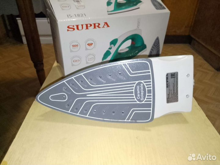 Утюг новый supra, торг