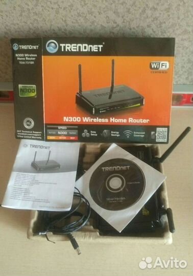 Wi-Fi роутер N300 TEW-731BR