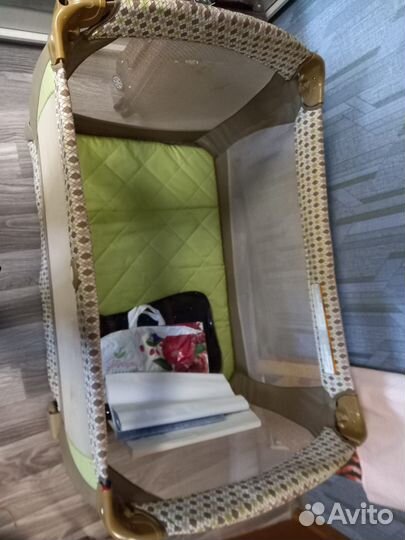 Детская кровать манеж с матрасом