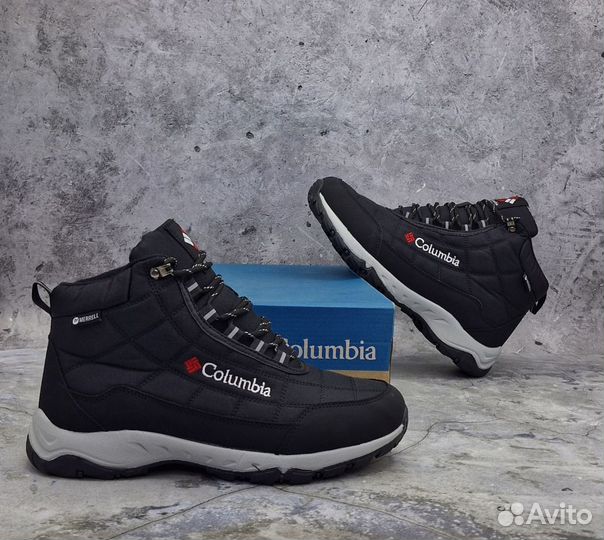 Мужские зимние кроссовки с мехом Columbia