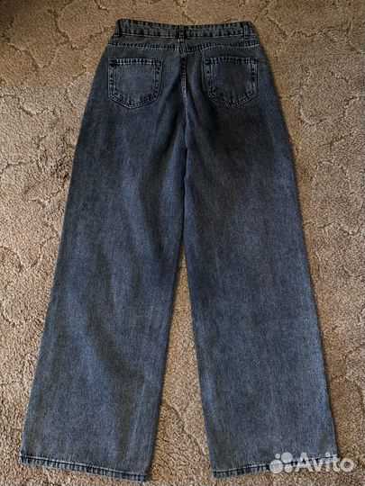 Джинсы клеш прямые женские