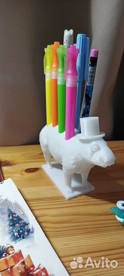 Органайзер капибара подставка для ручек