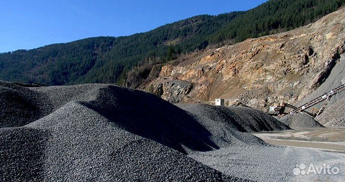 Щебень. Асфальтная крошка