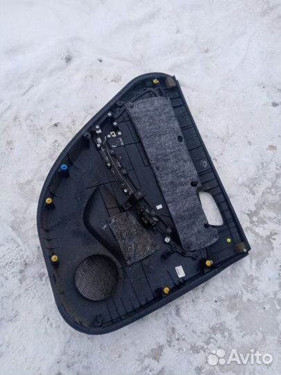 Обшивка карта двери задняя правая Hyundai Solaris