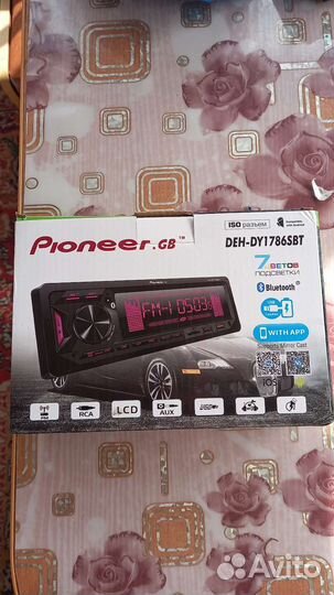 Автомагнитола pioneer с bluetooth