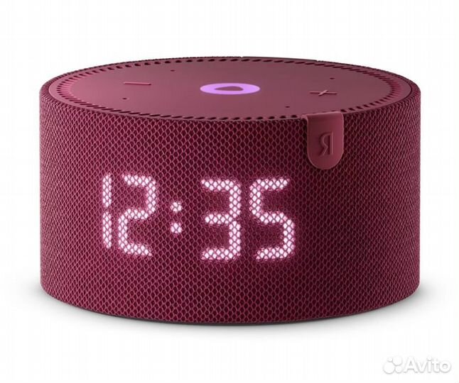 Умная колонка Яндекс.Станция Мини с часами, новая