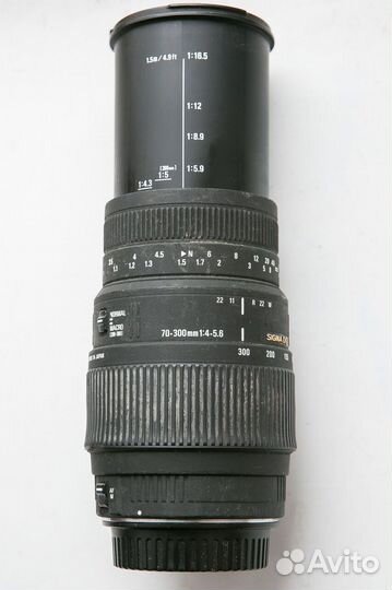 Объектив Sigma DG 70-300 1:4-5.6 (Canon)