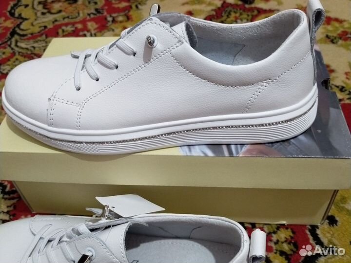 Кеды женские натуральная кожа 38