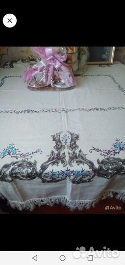 Скатерть лен