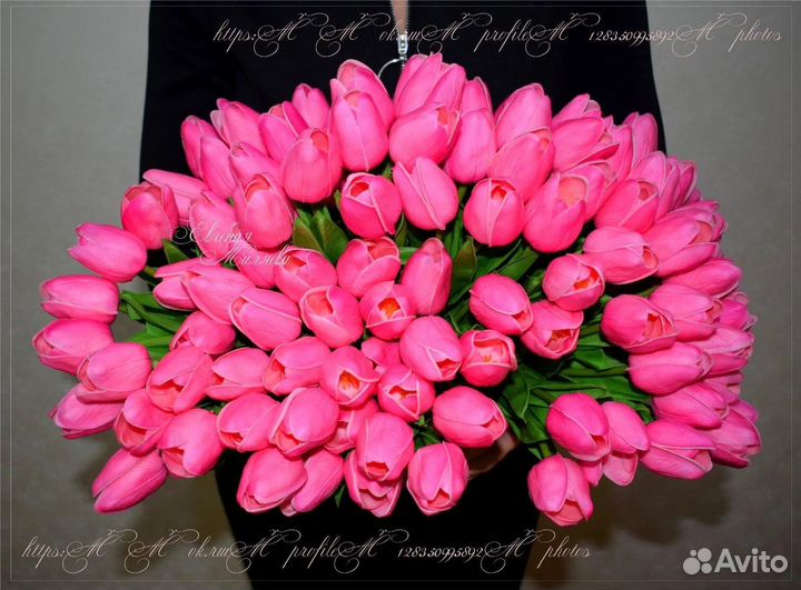 Искусственные тюльпаны