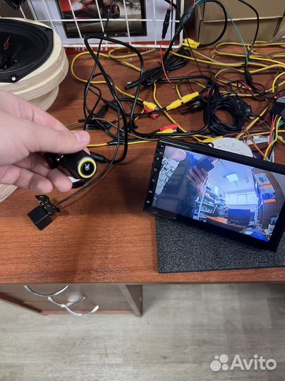 Камера заднего вида AHD для Android магнитолы