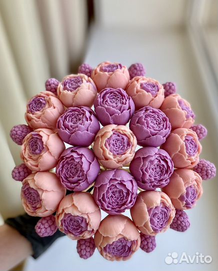 Букет цветов из шоколада