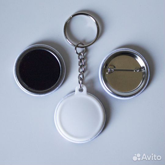 Набор значок магнит брелок наклейка Resident Evil