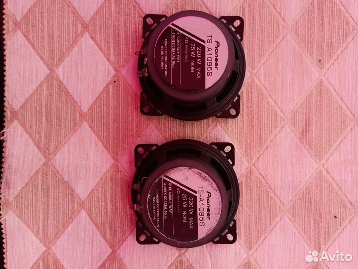 Динамики 4 дюйма